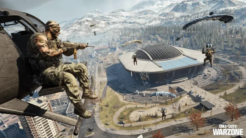 Extraction helicopter in Endgame mode