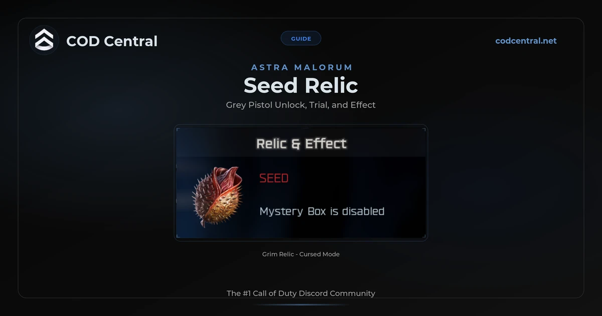 BO7 Seed Relic Guide: Astra Malorum (2026)
