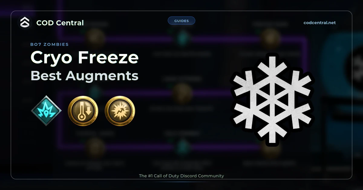Best Cryo Freeze Augments in BO7 Zombies