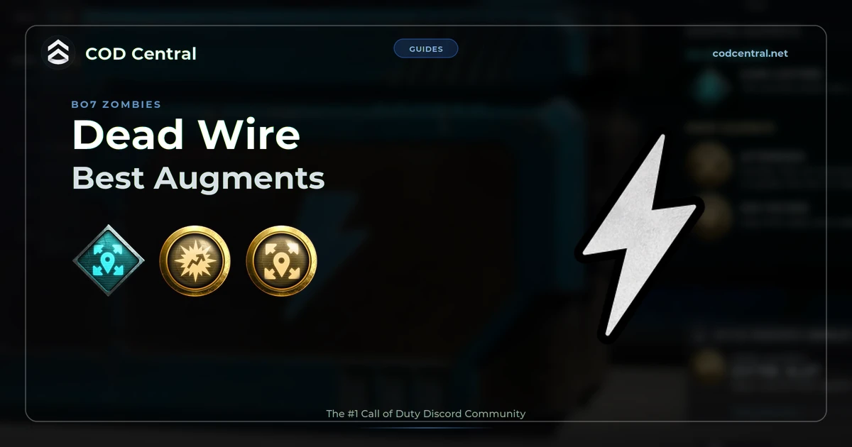 Best Dead Wire Augments in BO7 Zombies