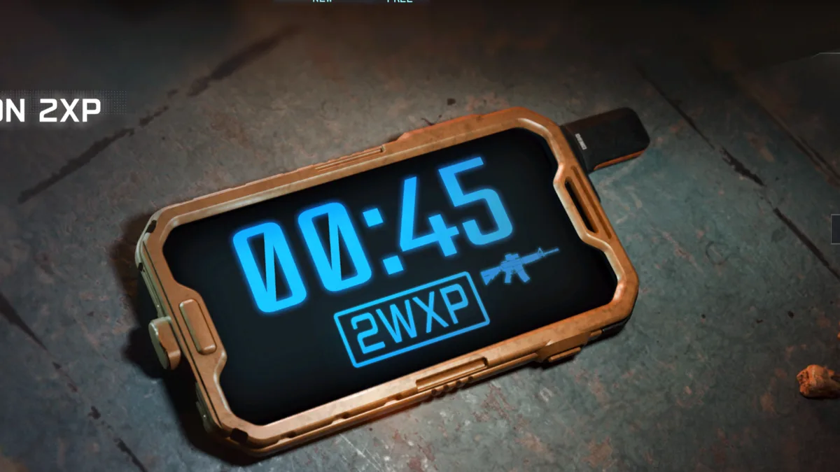 45 Minute - Weapon 2XP (XP Token)