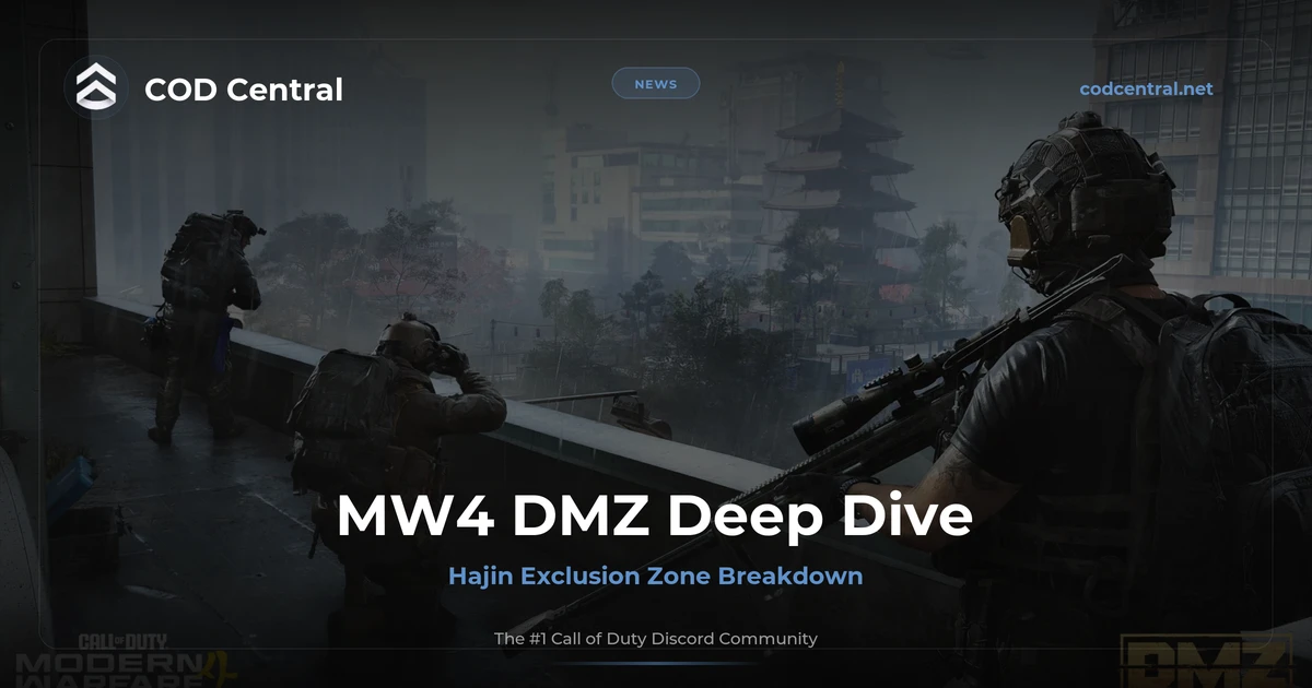 MW4 DMZ Deep Dive: Hajin Exclusion Zone Breakdown (2026)
