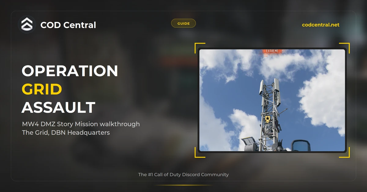 MW4 DMZ Operation Grid Assault Walkthrough