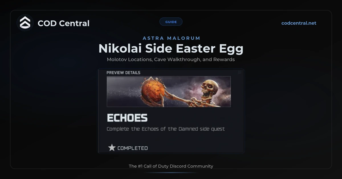 BO7 Nikolai Side Easter Egg Guide: Astra Malorum (2026)