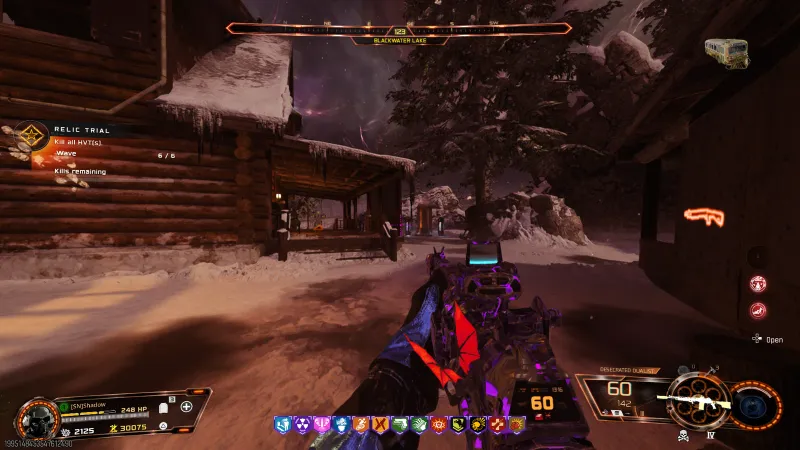 Kill all HVTs wave in the BO7 Bus relic trial with a Zursa bear elite at Blackwater Lake, killed only by charmed zombies