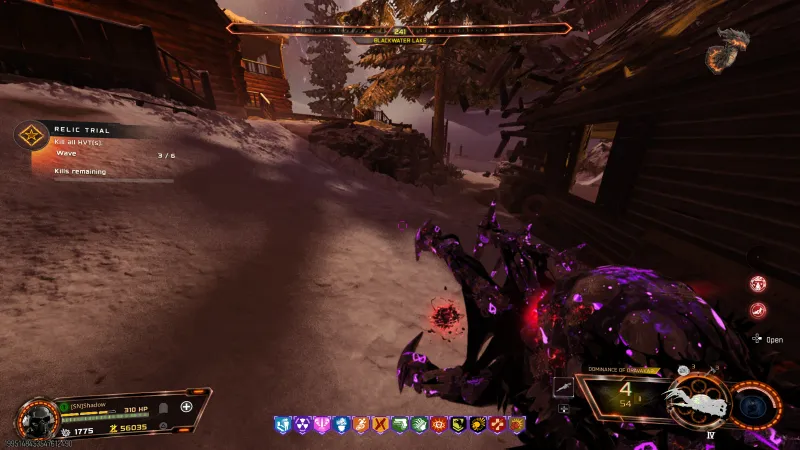 Dragon relic Kill all HVTs wave in BO7 with an armored bear elite at Blackwater Lake, zombies damaged only by explosives