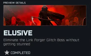 Elusive Dark Ops calling card preview showing animated Grim Reaper artwork and in-game description in BO7 Endgame