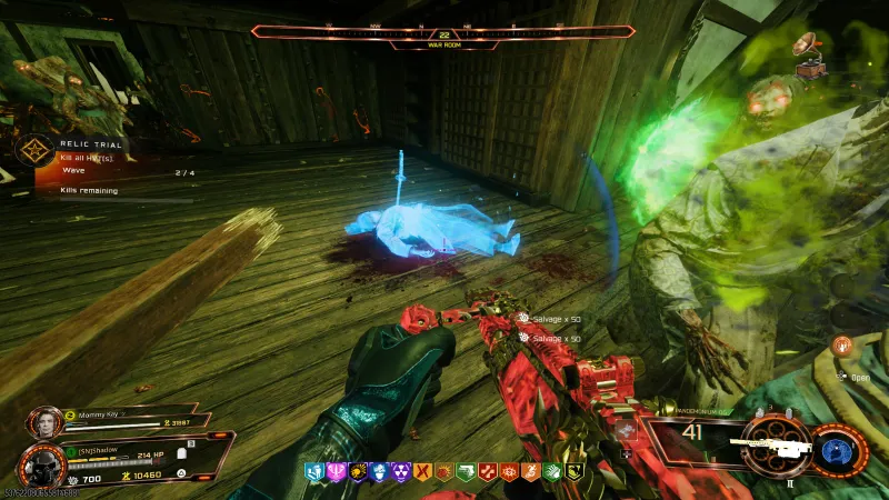 Kill all HVTs wave during the sniper-only Gramophone relic trial on Kowakujo with the Pack-a-Punched XR3 Ion in BO7 Zombies
