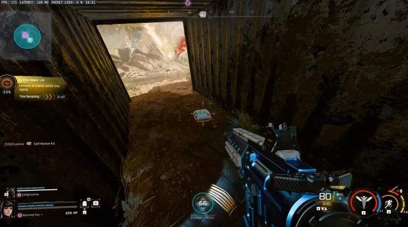 Self-Revive Kit location inside a building during Link Forger Glitch mission in BO7 Endgame