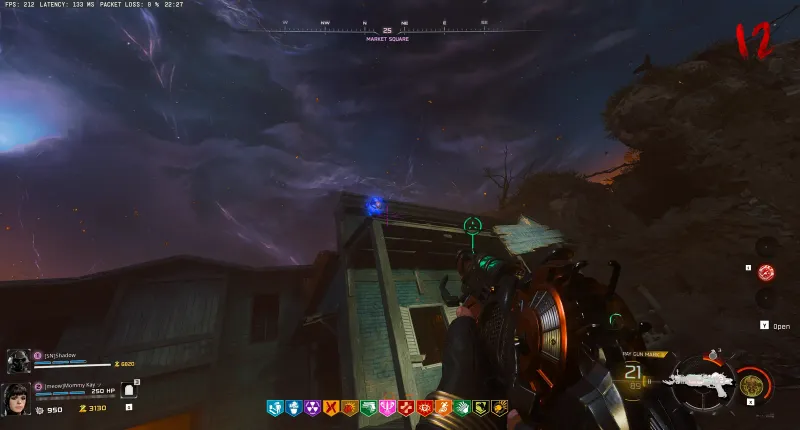 Mr Peeks at the Market Square spot in Ashwood on Ashes of the Damned