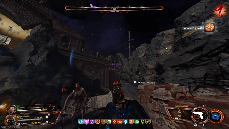 The brick viaduct arches seen from the Crash Site on Astra Malorum in BO7 Cursed Mode