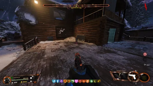 Chompy trash can location at Blackwater Lake on Ashes of the Damned in BO7