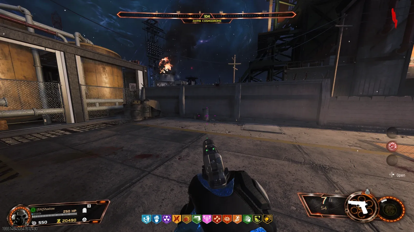 Chompy trash can location at Zarya Cosmodrome on Ashes of the Damned in BO7