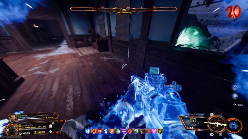 Grey rarity pistol spawned on the floor at The Luminarium on round 20 for the Seed relic unlock in BO7 Astra Malorum