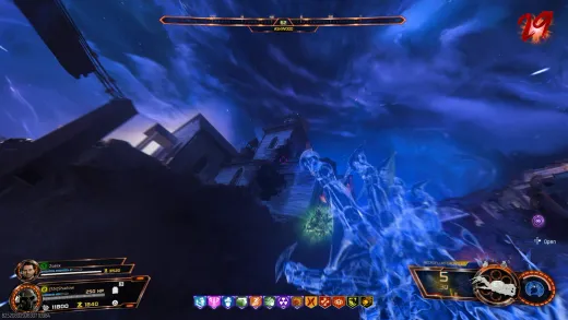 Mr Peeks marker at Ashwood seen through the Aether Shroud on Ashes of the Damned in BO7