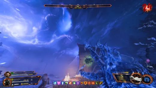 Mr Peeks marker at Lost Cabins seen through the Aether Shroud on Ashes of the Damned in BO7