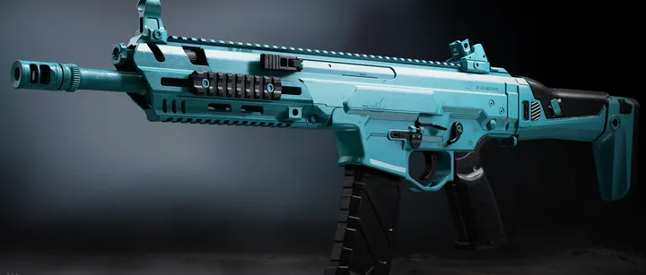 Axion with the Cyan camo in MW4 DMZ