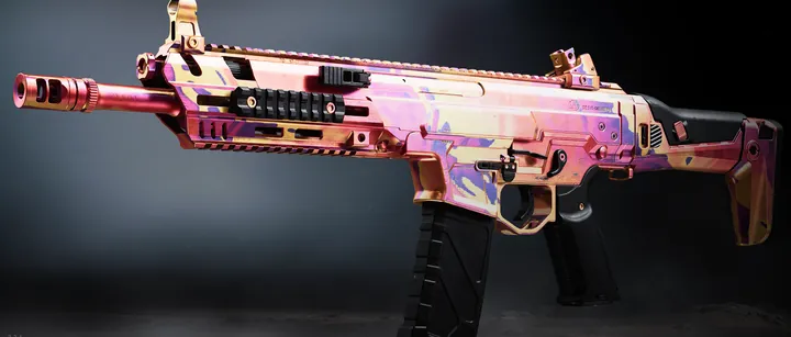 Axion with the Mercurial Drift camo in MW4 DMZ