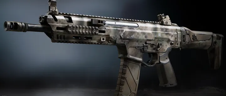 Axion with the Military Camo 1 camo in MW4 DMZ