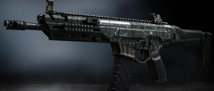 Axion with the Military Camo 2 camo in MW4 DMZ