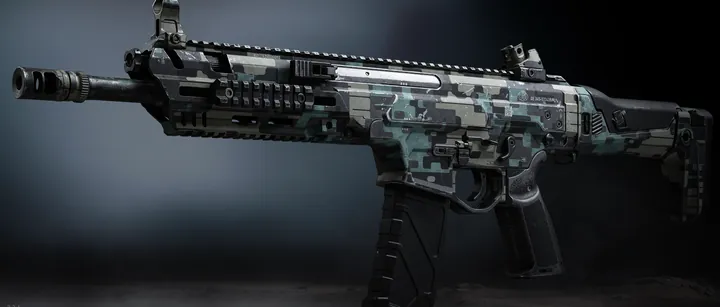 Axion with the Military Camo 5 camo in MW4 DMZ
