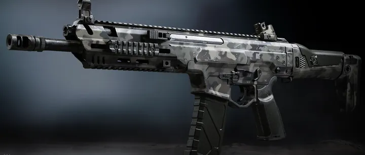 Axion with the Military Camo 6 camo in MW4 DMZ