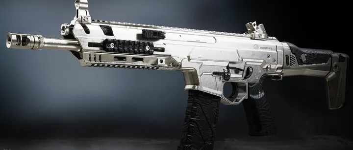 Axion with the Platinum camo in MW4 DMZ