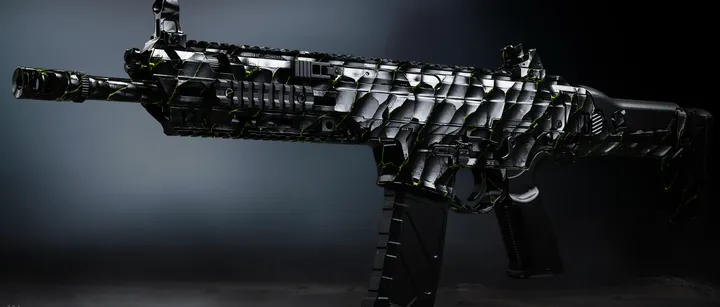 Axion with the Pyroclast camo in MW4 DMZ