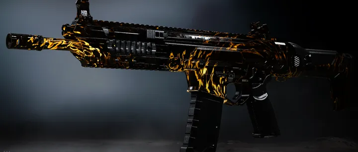 Axion with the Ripple Tide camo in MW4 DMZ