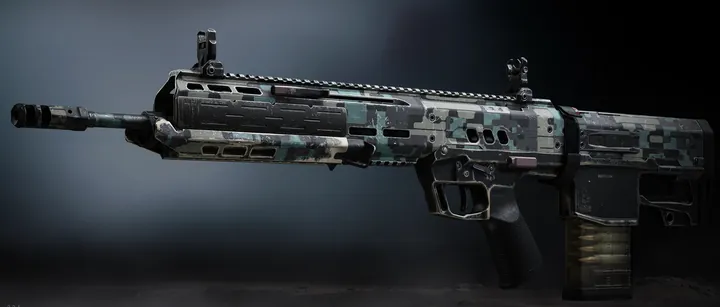 Cronen Squall with the Military Camo 5 camo in MW4 DMZ