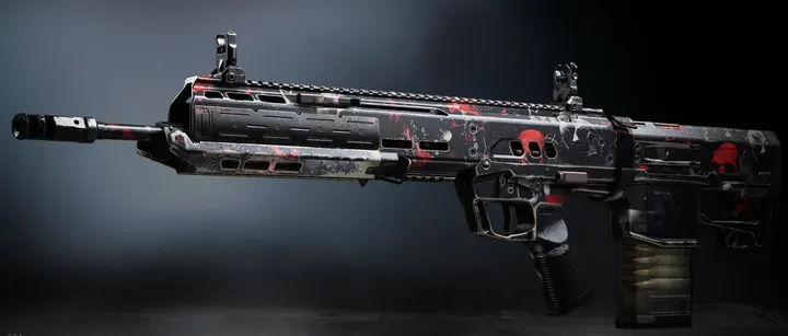 Cronen Squall with the Military Camo 8 camo in MW4 DMZ