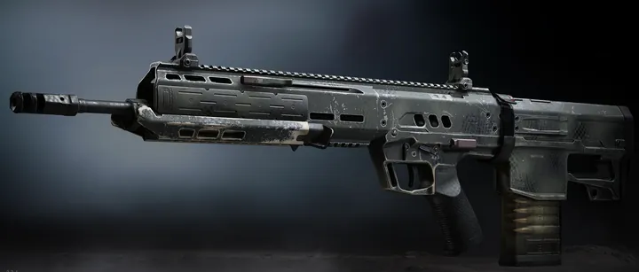 Cronen Squall with the Optical Reverb camo in MW4 DMZ