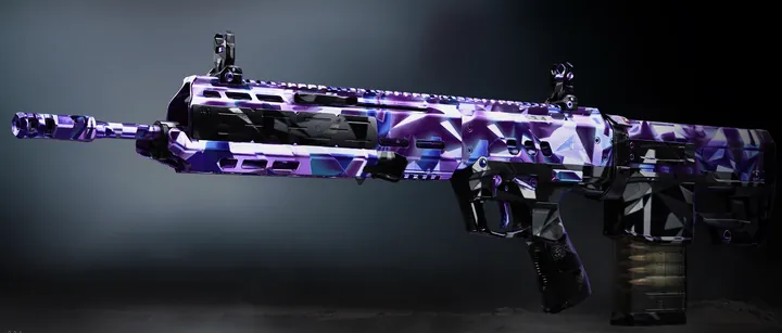 Cronen Squall with the Polyatomic Reforged camo in MW4 DMZ