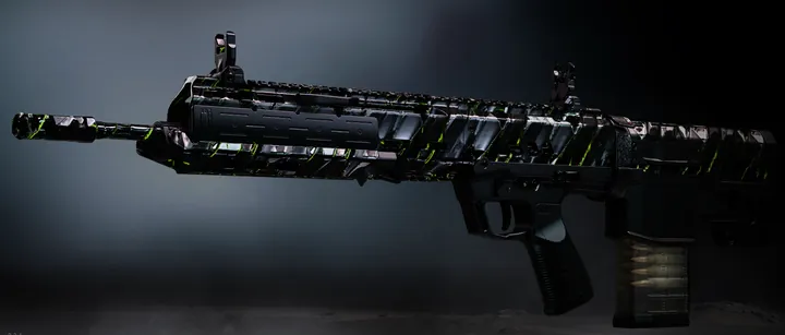 Cronen Squall with the Pyroclast Terminus camo in MW4 DMZ