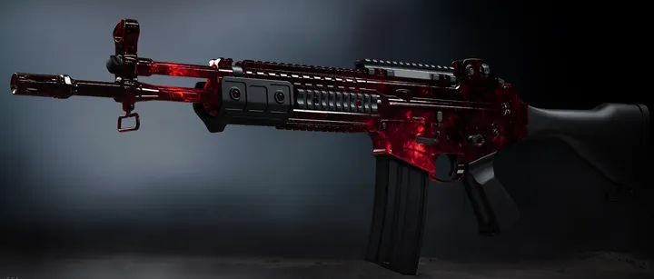 HAN 86 with the Chiral camo in MW4 DMZ