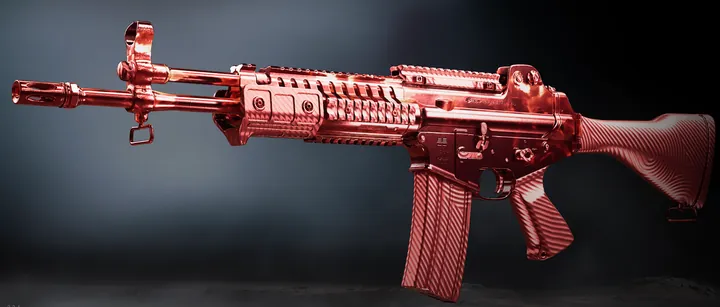 HAN 86 with the Helio camo in MW4 DMZ