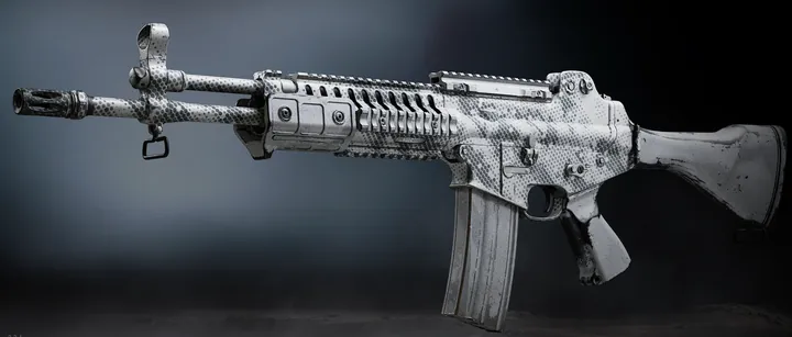 HAN 86 with the Military Camo 3 camo in MW4 DMZ