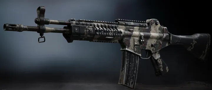 HAN 86 with the Military Camo 4 camo in MW4 DMZ