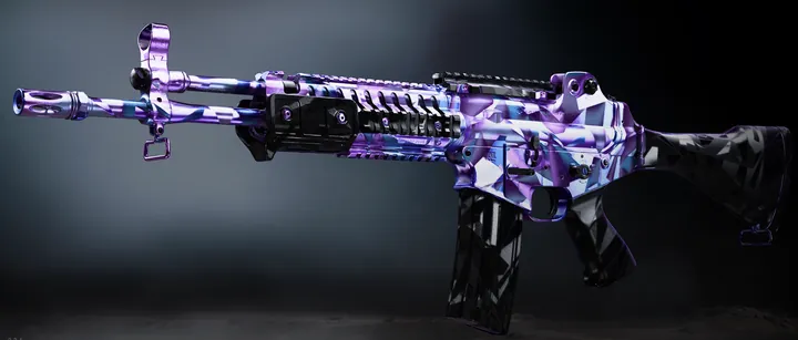 HAN 86 with the Polyatomic Reforged camo in MW4 DMZ