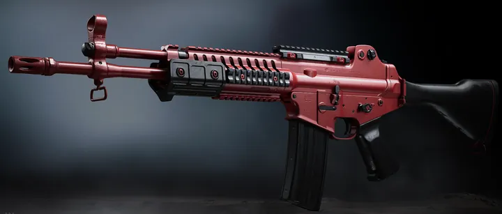 HAN 86 with the Red camo in MW4 DMZ