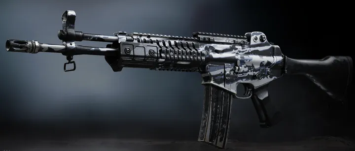 HAN 86 with the Stormwave camo in MW4 DMZ