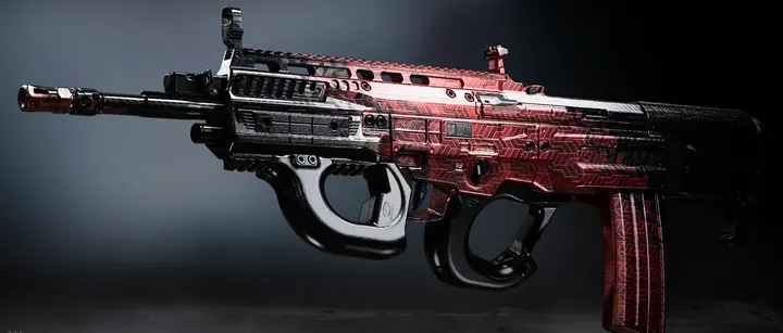 Hyeon Burst with the Harmonic Break camo in MW4 DMZ