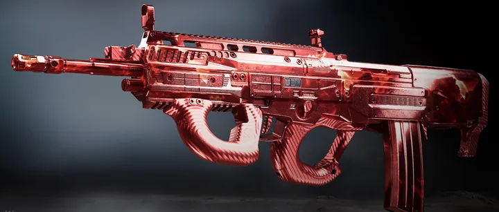 Hyeon Burst with the Helio camo in MW4 DMZ