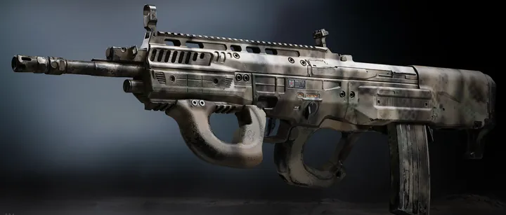 Hyeon Burst with the Military Camo 1 camo in MW4 DMZ
