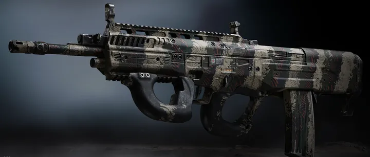 Hyeon Burst with the Military Camo 4 camo in MW4 DMZ