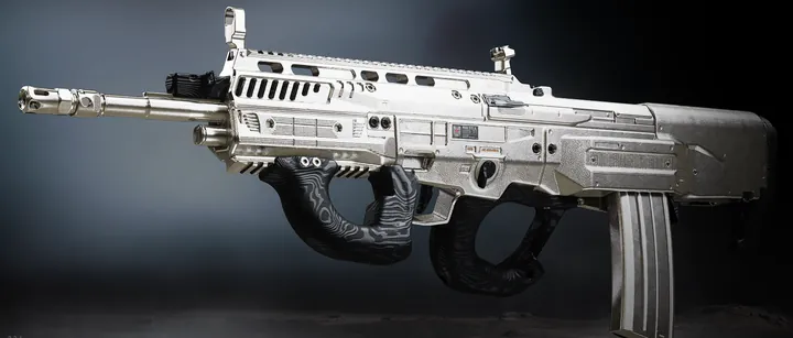 Hyeon Burst with the Platinum camo in MW4 DMZ