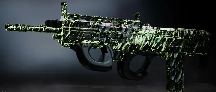 Hyeon Burst with the Pyroclast Cascade camo in MW4 DMZ