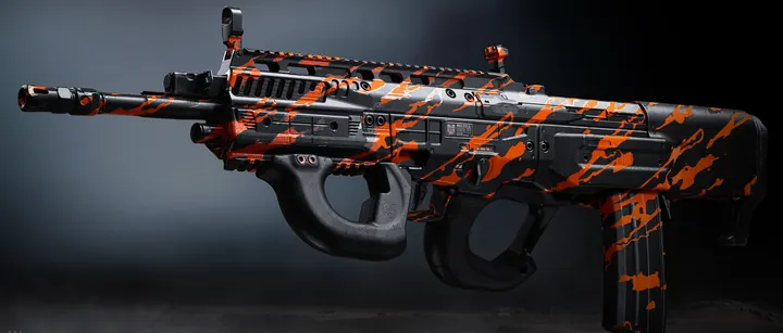 Hyeon Burst with the Red Rain camo in MW4 DMZ