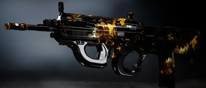 Hyeon Burst with the Ripple Tide camo in MW4 DMZ