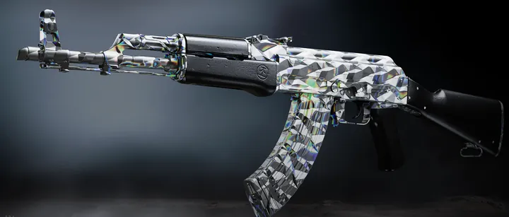 Kastov 762 with the Divergence camo in MW4 DMZ